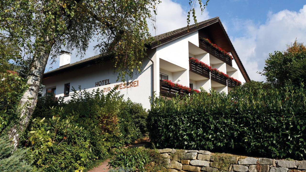 קנדרן Hotel Garni Zur Weserei מראה חיצוני תמונה